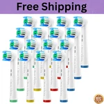 Electric Toothbrush Replacement Heads Compatible With Oral-b Braun 16 Pack. Fixed Price $6.99.