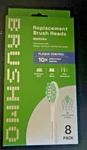 Brushmo Plaque Control Replacement Toothbrush Heads For Sonicare Pack BM928W. Fixed Price $19.99.