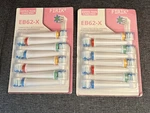 Lot 2 Pack Of 8 Firik Toothbrush Replacement Heads For Oral Braun Pro. Fixed Price $13.00.