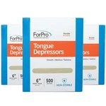 Forpro 500 Count White Tongue Depressors Pack Of 3 Non Sterile Wood Sticks. Fixed Price $36.99.