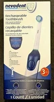 Rechargeable Toothbrush, Nevadent Professional Care, Duel Mode, Wireless Charger. Fixed Price $11.99.