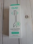 Quip Brush Head Refill , Soft Bristled - White / Gray New. Fixed Price $15.99.