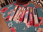 Vintage Lot Of Toothbrushes Oral-b Peoples Colgate Sekine New Old Stock Treasury. Fixed Price $49.99.