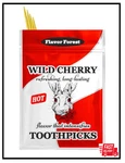 Wild Cherry Flavored Hot Cinnamon Toothpicks - 100CT Free Shipping. Fixed Price $11.50.