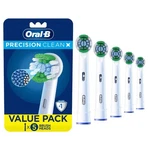 Oral-b Precision Clean X-filament Replacement Brush Heads Refills Bristles 5CT. Fixed Price $13.99.