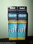 8 Ct. Oral-b Precision Clean Replacement Brush HEADS(2 Pck X 4 Count Ea)nip. Fixed Price $39.99.