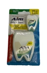 Aim Dental Floss Mint Waxed Nylon 100 Yards + 12 Yd Travel Pocket Size. Fixed Price $5.50.