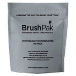 Brushpak Disposable Toothbrushes 90/PACK Certified Bacteria-free Straight Handle. Fixed Price $126.99.