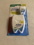 Aim Mint Waxed Dental Floss 100 Yards Nylon + 12 Travel Pack New. Fixed Price $8.99.
