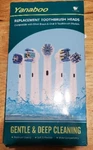 Yanaboo Replacement Toothbrush Heads 8 Packs Brand New Oral Braun. Fixed Price $12.00.