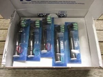 Oral Replacement Brush Heads Cross Action X 10 Pack - Black Nob. Fixed Price $21.99.