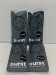 Lot X 4 Burst Sonic Electric Toothbrush Replacement Heads, Black New. Fixed Price $19.99.
