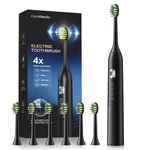 Oasismile Sonic Electric Toothbrush For Adults - Count (pack Of 1), Black. Fixed Price $33.72.