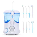 Electric Water Flosser Oral Irrigator 10 Adjustable Pressure 8 Jet Tips P4H7. Fixed Price $37.72.
