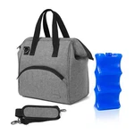 Luxja Breastmilk Cooler Bag With An Ice Pack Fits 6 Bottles Up To 9 Ounces Br.... Fixed Price $26.37.