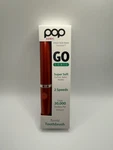 Pop Sonic Go Super Soft 2 Speed Travel Toothbrush Metallic Red - Brand New. Fixed Price $12.74.