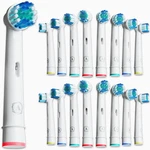 Replacement Toothbrush Heads Compatible With Oral - 16 Pack Aster. Fixed Price $28.95.