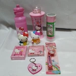Sanrio Hello Kitty Collectible Merchandise Lot, Multicolor, 2012. Fixed Price $9.99.