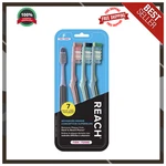 Reach Advanced Design Frim Bristles 7 Count Value Pack Brushes. Fixed Price $17.38.