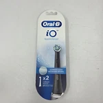 Oral-b Io Brand New 2 Replacement Brush Heads Ultimate Clean-black*free Ship*. Fixed Price $15.99.