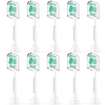 Replacement Toothbrush Heads Compatible 10 Count (pack Of 1), White. Fixed Price $24.47.