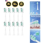 Toothbrush Heads For Electric Replacement Clean Plaque White 10 Pack. Fixed Price $30.39.