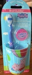 Peppa Pig Toothbrush Set, Brushbuddies Soft Bristle Cap Cup Hasbro New. Fixed Price $5.50.