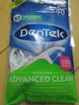 6 X Dentek Fresh Clean Advanced Triple Floss PICKS-90 Each BAG-540 Total. Fixed Price $16.99.