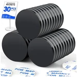 Black Adhesive Magnets - 30 Pack Strong Rare Earth. Fixed Price $58.99.