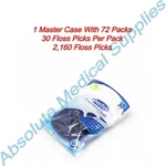 *2,160-PIECES* Dentek Comfort Clean Silky Tape Floss Picks Fresh Mint. Fixed Price $34.99.
