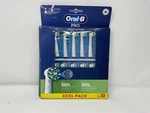 Oral-b Crossaction Replacement Brush Heads Xxxl 10 Pack New (distressed Box). Fixed Price $16.00.