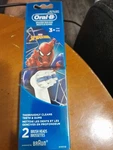 Oral-b Extra Soft Replacement Brush Heads 2 Spiderman For 3+. Fixed Price $8.00.