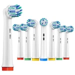 Infein Replacement Toothbrush 8 Count (pack Of 1), Cross Action Bristles. Fixed Price $19.99.