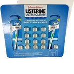 Nos Listerine Ultraclean Accessflosser Double Starter Pk&unflavored Refills Read. Fixed Price $20.34.