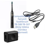 Charger For Fairywill Toothbrush TB-508 TB-507 Dnsly Vekkia Gloridea Mornwell. Fixed Price $10.98.