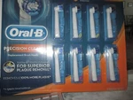 Oral-b Floss Action Replacement Electric Brush Heads #EB20-8 Braun Germany. Fixed Price $24.99.