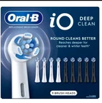 Oral-b Io Deep Clean Replacement Brush Heads 9-COUNT Refill Set White New Sealed. Fixed Price $39.99.