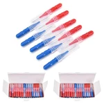River Lake Interdental Slim Brush, 2 Count (pack Of 1), Blue,red,white. Fixed Price $23.99.