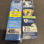 Oral-b Precision Clean Electric Toothbrush Replacement 4 & 2 =6 Pack Heads. Fixed Price $23.95.
