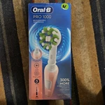 Oral-b Pro 1000 Deep Cleaning Action Rechargeable Electric Toothbrush. Fixed Price $27.95.