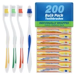 200 Toothbrushes Lot Wholesale Standard Classic. Fixed Price $29.99.