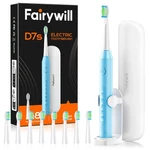 Fairywill Sonic Electric Toothbrush For Adults W/ 8 Replacement Heads. Fixed Price $22.49.