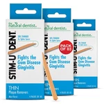 The Natural Dentist Stim-u-dent Plaque Removers, 160 Count (pack Of 3), Brown. Fixed Price $17.26.