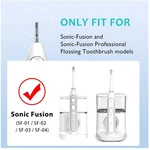 Waterpik Sonic Fusion 2.0 Flossing Toothbrush Heads. Fixed Price $51.19.