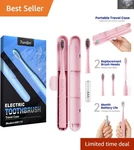 Waterproof Sonic Toothbrush For Effective Oral Care Travel-friendly Design. Fixed Price $14.39.