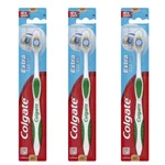 Pack (3) New Colgate Extra Clean Circular Powerful Bristles Toothbrush Soft. Fixed Price $11.81.