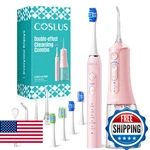 Coslus C51C30 Electric Toothbrush Water Flosser Combo Oral Clean Pink. Fixed Price $74.16.