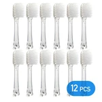 Ionpa / Ionic Kiss Wide Brush Clear 6-PACK (12 Heads) EXD36CL (D96C). Fixed Price $60.00.