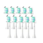 Weqnnm Replacement Toothbrush Heads Compatible Count (pack Of 10), Blue. Fixed Price $20.35.