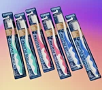 6 Pack, Doctor Plotka's Mouthwatchers Toothbrush Super Soft Flossing Bristles. Fixed Price $31.94.